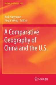 A Comparative Geography of China and the U.S. (Geojournal Library)