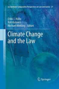Climate Change and the Law (Ius Gentium: Comparative Perspectives on Law and Justice)