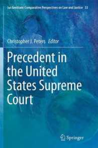 Precedent in the United States Supreme Court (Ius Gentium: Comparative Perspectives on Law and Justice)
