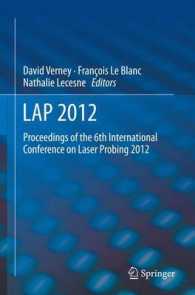 LAP 2012 : Proceedings of the 6th International Conference on Laser Probing 2012