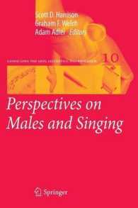 Perspectives on Males and Singing (Landscapes: the Arts, Aesthetics, and Education) （2012）