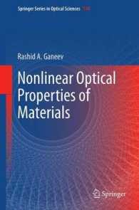 Nonlinear Optical Properties of Materials (Springer Series in Optical Sciences) （2013）