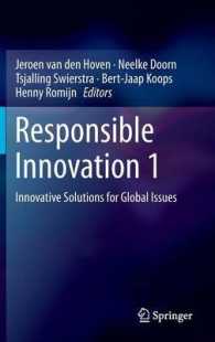 Responsible Innovation 1 : Innovative Solutions for Global Issues