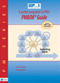 Pocket Companion to Pmi's Pmbok Guide -- Paperback (English Language Edition) （6）