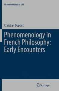 Phenomenology in French Philosophy: Early Encounters (Phaenomenologica)