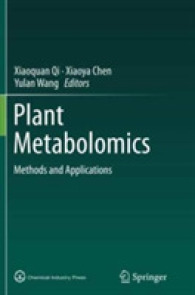 Plant Metabolomics : Methods and Applications