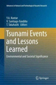 Tsunami Events and Lessons Learned : Environmental and Societal Significance (Advances in Natural and Technological Hazards Research)