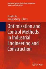 Optimization and Control Methods in Industrial Engineering and Construction (Intelligent Systems, Control and Automation: Science and Engineering)