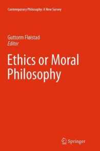 Ethics or Moral Philosophy (Contemporary Philosophy: a New Survey)
