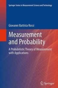 Measurement and Probability : A Probabilistic Theory of Measurement with Applications (Springer Series in Measurement Science and Technology)