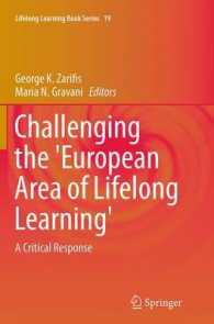 Challenging the 'European Area of Lifelong Learning' : A Critical Response (Lifelong Learning Book Series)