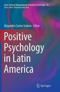 Positive Psychology in Latin America (Cross-cultural Advancements in Positive Psychology)