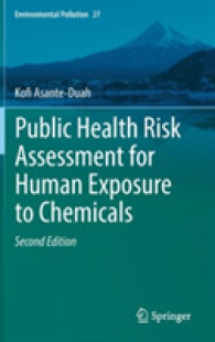 Public Health Risk Assessment for Human Exposure to Chemicals (Environmental Pollution) （2ND）