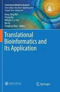 Translational Bioinformatics and Its Application (Translational Medicine Research)