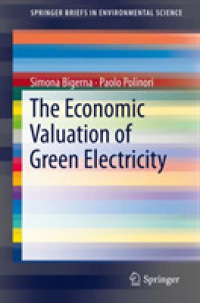 The Economic Valuation of Green Electricity (Springerbriefs in Environmental Science)