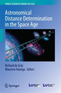 Astronomical Distance Determination in the Space Age (Space Sciences Series of Issi)