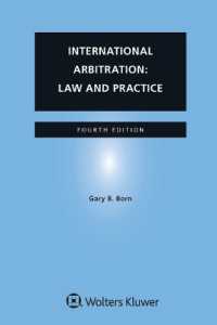 International Arbitration : Law and Practice （4TH）