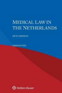 Medical Law in the Netherlands （5TH）