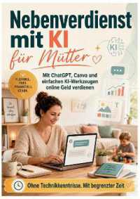 Nebenverdienst mit KI für Mütter: Mit ChatGPT, Canva und einfachen KI-Werkzeugen online Geld : verdienen - Ohne Technikkenntnisse. Mit begrenzter Zeit