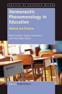 Hermeneutic Phenomenology in Education : Method and Practice (Practice of Research Method)