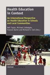 Health Education in Context : An International Perspective on Health Education in Schools and Local Communities
