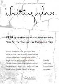 Writingplace Journal 8/9 Special Issue - Writing Urban Places. New Narratives for the European City
