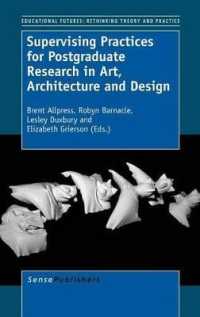 Supervising Practices for Postgraduate Research in Art, Architecture and Design (Educational Futures)