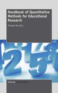 Handbook of Quantitative Methods for Educational Research