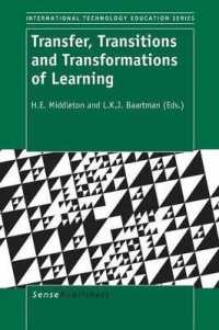 Transfer, Transitions and Transformations of Learning (International Technology Education Studies)