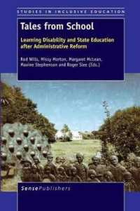 Tales from School : Learning Disability and State Education after Administrative Reform (Studies in Inclusive Education)