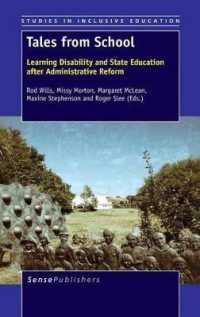Tales from School : Learning Disability and State Education after Administrative Reform (Studies in Inclusive Education)