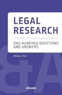Legal Research : One Hundred Questions and Answers (Q&a Reeks)