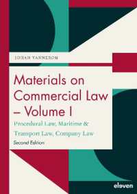 Materials on Commercial Law - Volume I : Procedural Law, Maritime & Transport Law, Company Law （2ND）