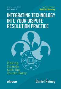 Integrating Technology into Your Dispute Resolution Practice : Making Friends with the Fourth Party (Issues in Odr)