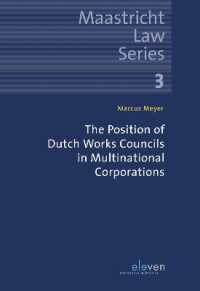 The Position of Dutch Works Councils in Multinational Corporations (Maastricht Law)