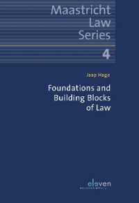 Foundations and Building Blocks of Law (Maastricht Law Series)