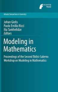 Modeling in Mathematics : Proceedings of the Second Tbilisi-Salerno Workshop on Modeling in Mathematics (Atlantis Transactions in Geometry)