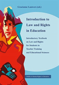 Introduction to Law and Rights in Education : Introductory Textbook on Law and Rights for Students in Teacher Training and Educational Sciences