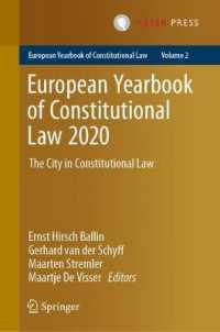 European Yearbook of Constitutional Law 2020 : The City in Constitutional Law (European Yearbook of Constitutional Law)