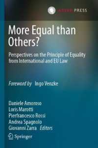 More Equal than Others? : Perspectives on the Principle of Equality from International and EU Law