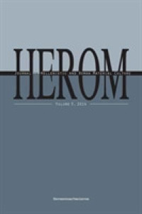 Herom : Journal on Hellenistic and Roman Material Culture (Herom) -- Paperback / softback