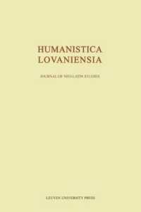 Humanistica Lovaniensia : Journal of Neo-Latin Studies (Humanistica Lovaniensia)