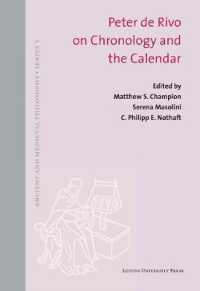 Peter de Rivo on Chronology and the Calendar (Ancient and Medieval Philosophy - Series 1)