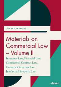 Materials on Commercial Law - Volume II : Insurance Law, Financial Law, Commercial Contract Law, Consumer Contract Law, Intellectual Property Law