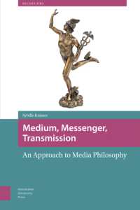 Medium, Messenger, Transmission : An Approach to Media Philosophy (Recursions)