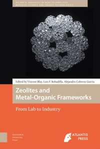Zeolites and Metal-Organic Frameworks : From Lab to Industry (Atlantis Advances in Nanotechnology, Material Science and Energy Technologies)
