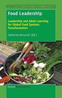 Food Leadership : Leadership and Adult Learning for Global Food Systems Transformation (International Issues in Adult Education)
