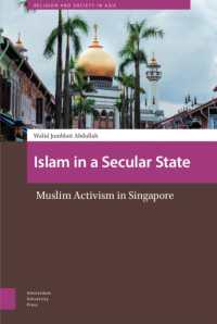 Islam in a Secular State : Muslim Activism in Singapore (Religion and Society in Asia)