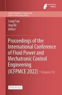 Proceedings of the International Conference of Fluid Power and Mechatronic Control Engineering (ICFPMCE 2022)