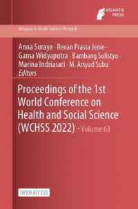 Proceedings of the 1st World Conference on Health and Social Science (WCHSS 2022)